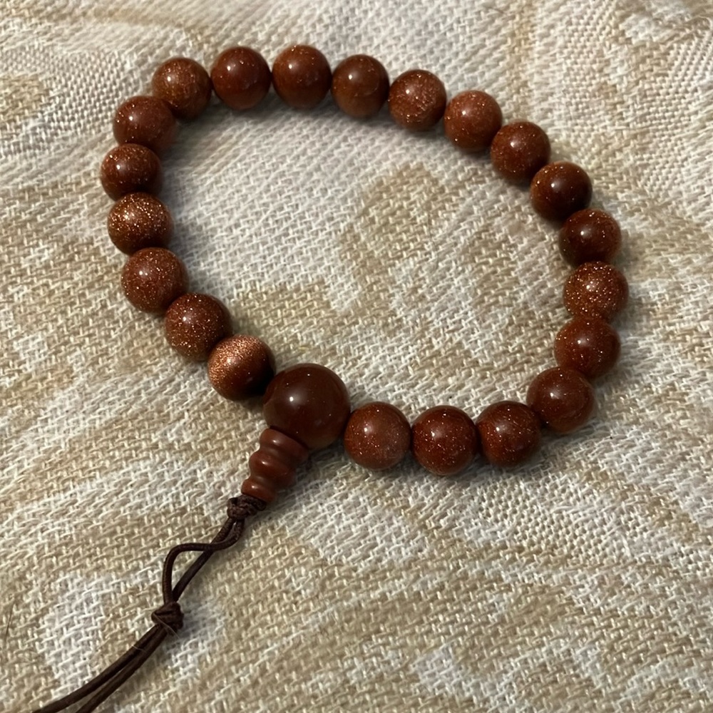 ✨ GOLDSTONE BRACELET – 7” EXPANDABLE